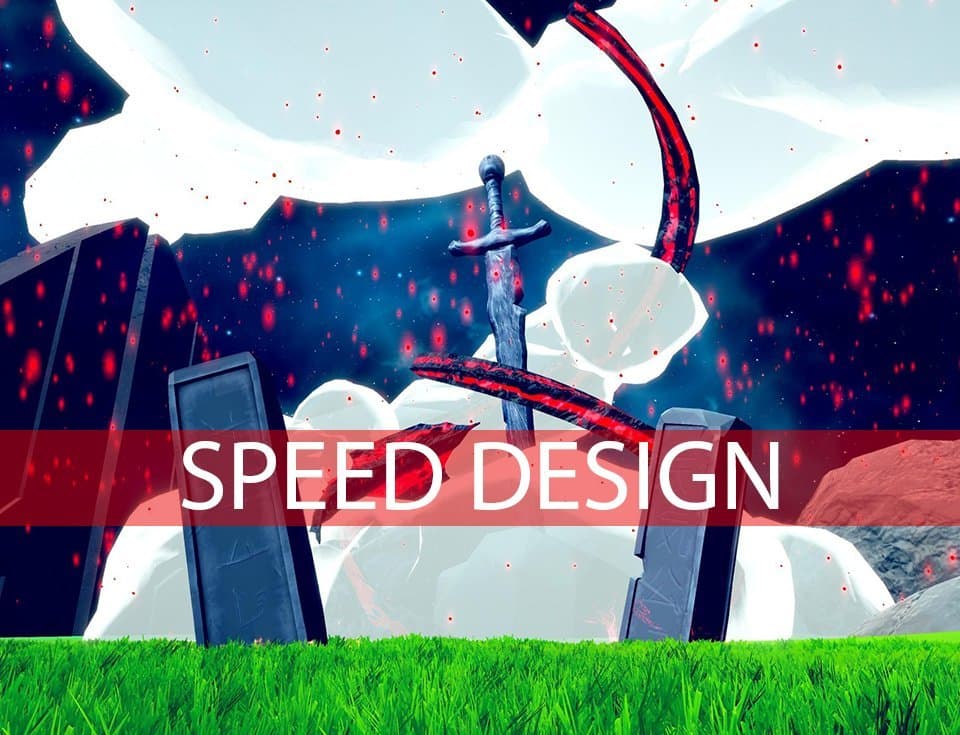 Anime Style Sword Env For Mobile Games