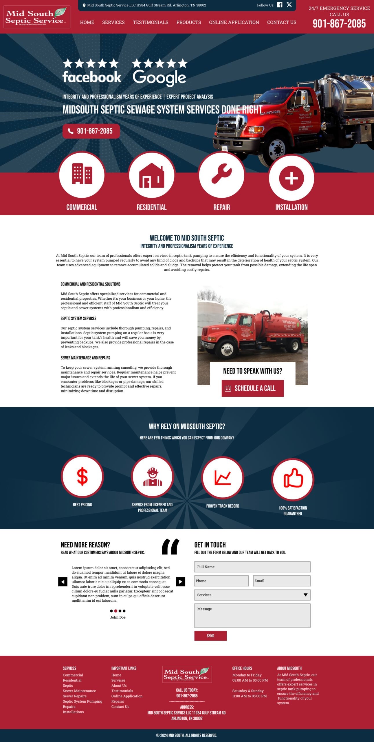 MidSouth Website Design