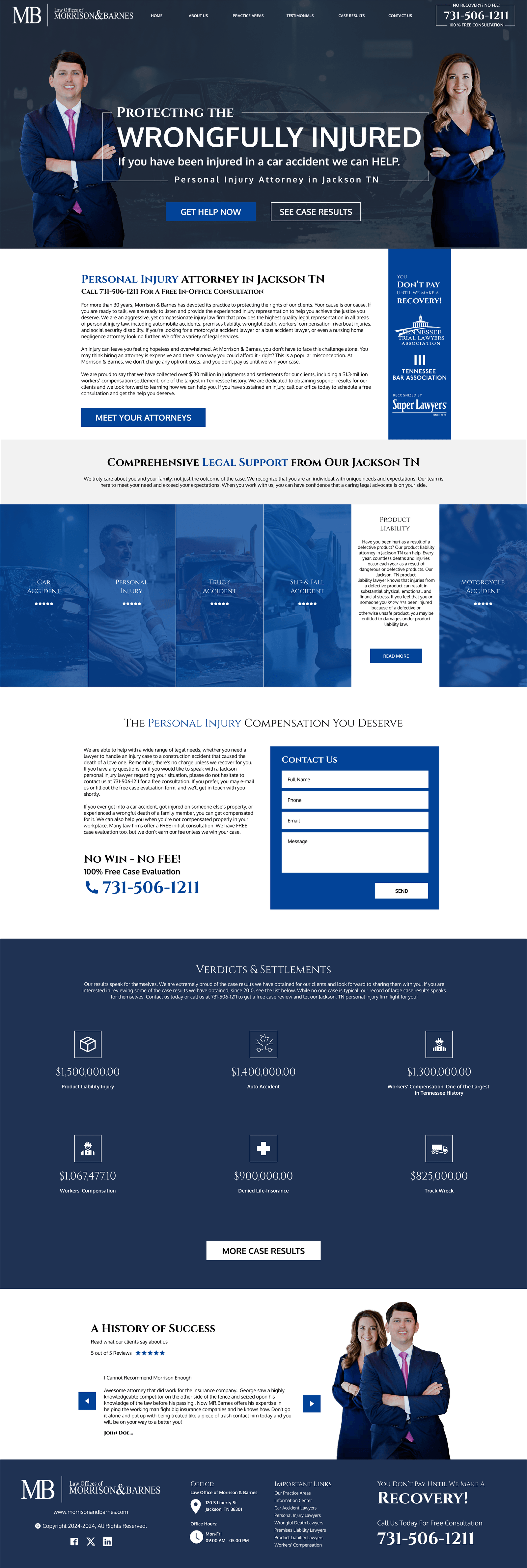 Morrison Website Design