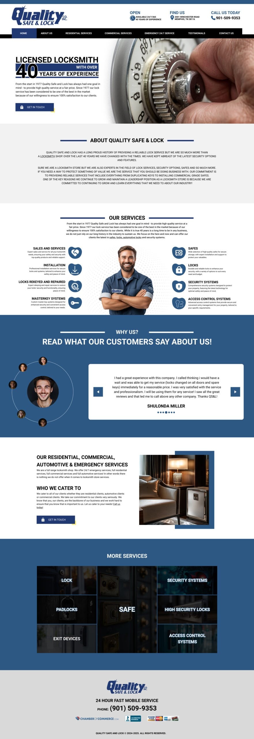 Quality Safe Approved Website Design
